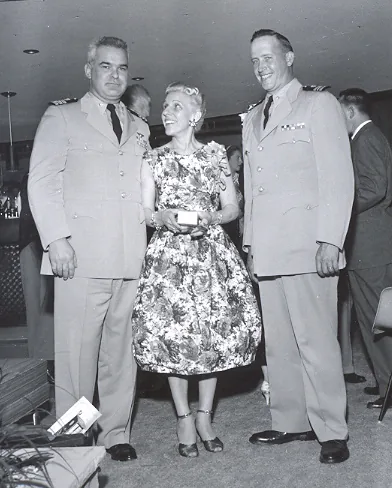 Roostertail detroit guests officers 1950s, Heritage at The Roostertail, Detroit