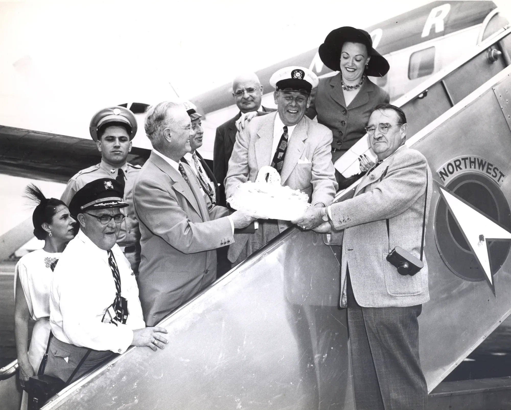 Roostertail detroit northwest airlines welcome, Heritage at The Roostertail, Detroit