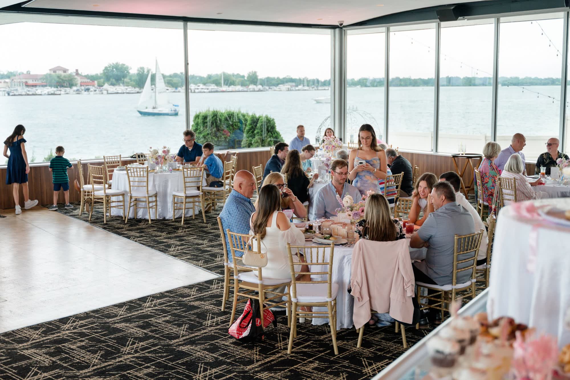 Marine room detroit bridal shower venue, Marine Room at The Roostertail, Detroit